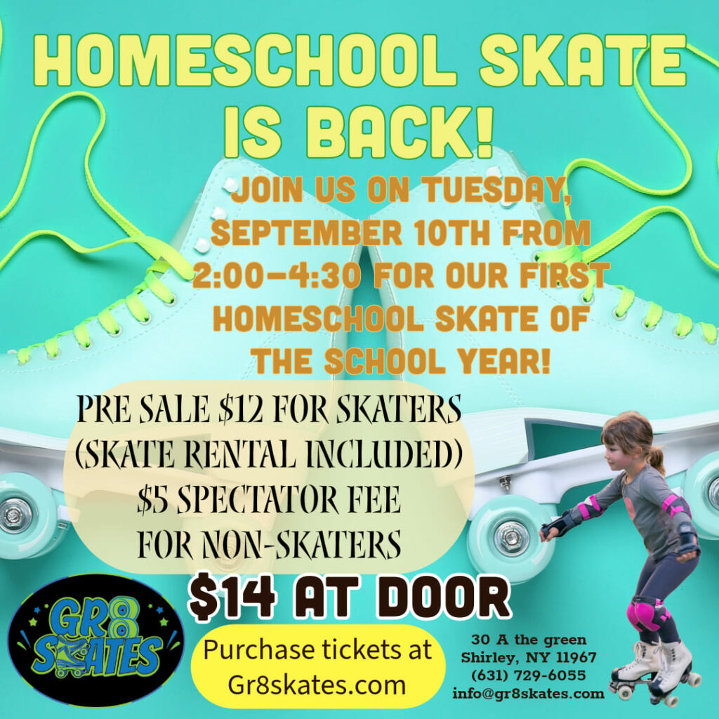 Homeschool Skate Gr8Skates!